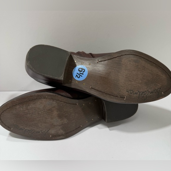 SAM EDELMAN PETTY PEBBLED LEATHER ANKLE BOOTIE - 6.5 - Picture 8 of 8